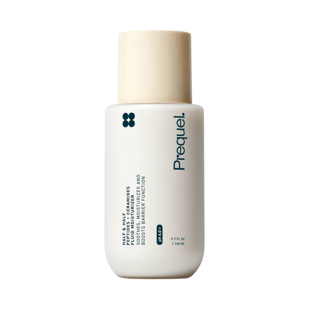 Prequel Half & Half Peptides + Ceramides Fluid Moisturizer, 5.7 fl oz